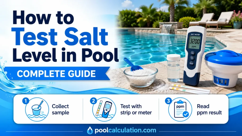How to Test Salt Level in Pool