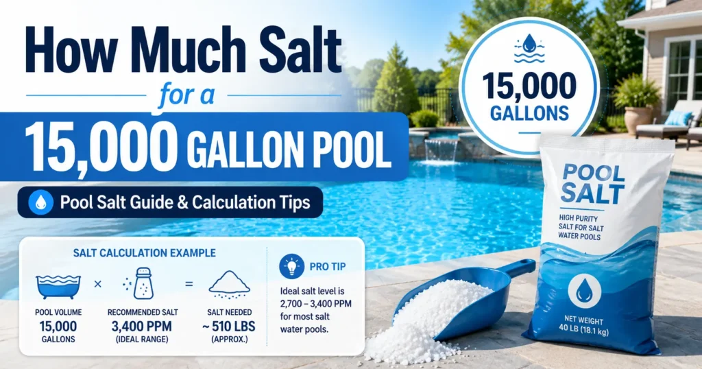 how much salt add to pool calculator