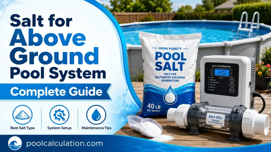 Salt for Above Ground Pool System