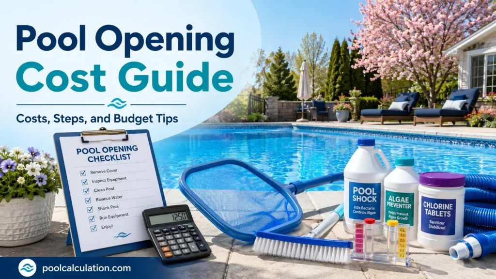 Pool Opening Cost Guide