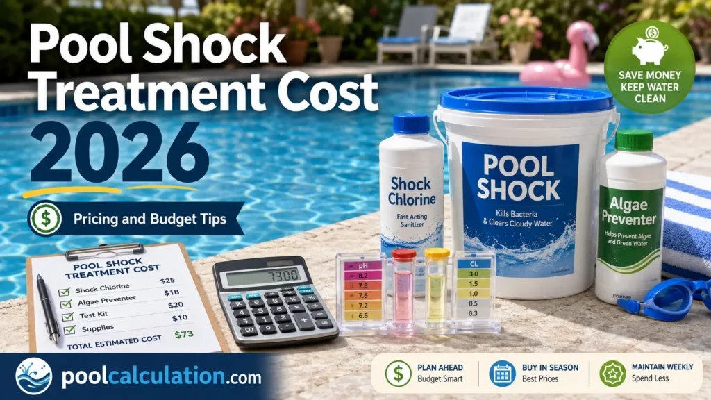 Pool Shock Treatment Cost 2026 Pricing and Budget Tips