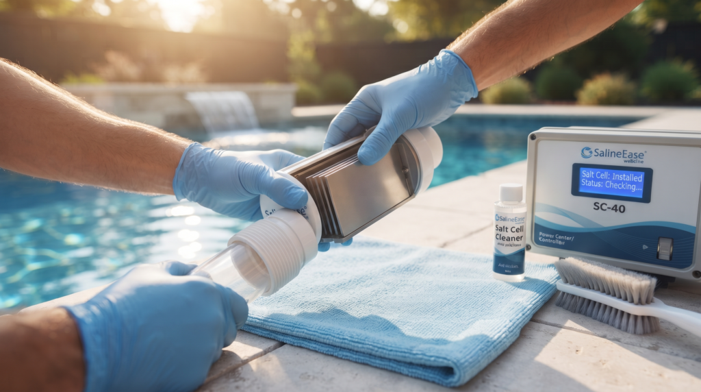 Salt Cells for Swimming Pools