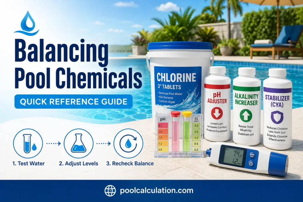 How to Balance Pool Chemicals