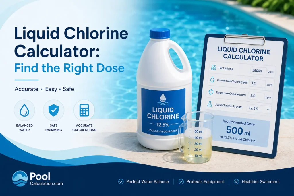liquid chlorine calculator