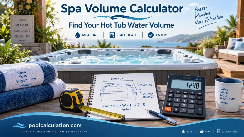 Spa Volume Calculator Find Your Hot Tub Water Volume