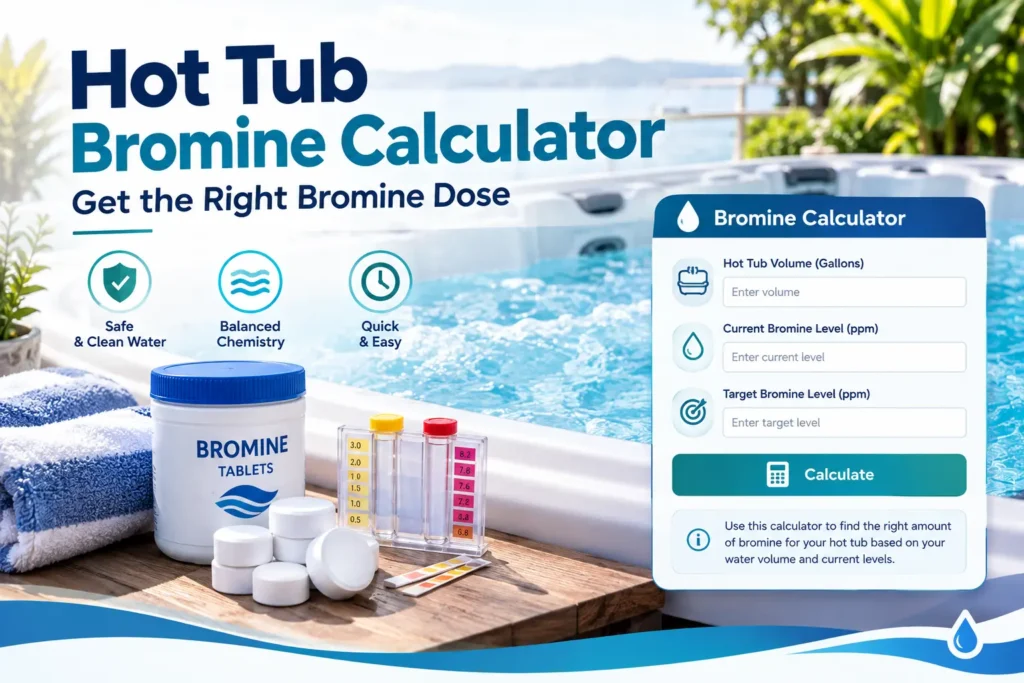 Hot Tub Bromine Calculator